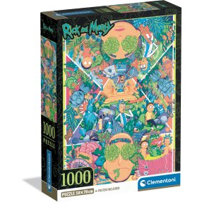 Puzzle 1000 Rick a Morty 2