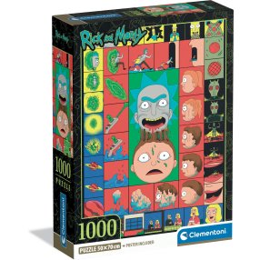 Puzzle 1000 Rick a Morty 3
