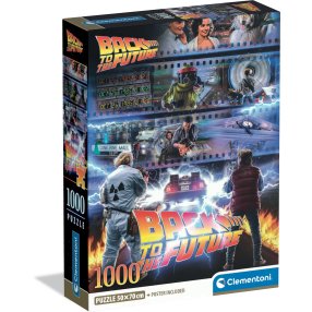Puzzle 1000 Kultové filmy: Späť do budúcnosti