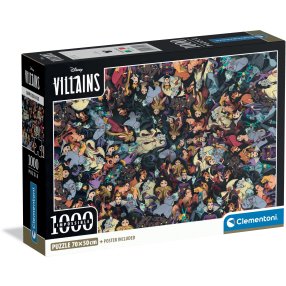 Puzzle 1000 Disney Záporáci (Villains)
