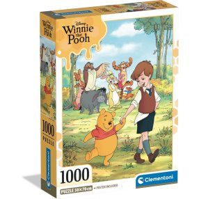 Puzzle 1000 Medvedík Pú