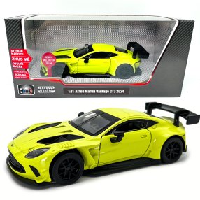 Kovový model - 1:31 Aston Martin Vantage GT3 so svetlom a zvukom