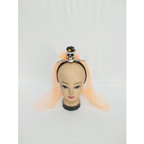 PARTY doplnky - čelenka LEBKA 20 cm