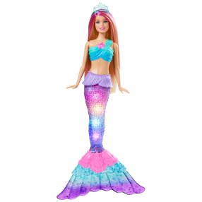 Barbie Blikajúce morská panna blondínka