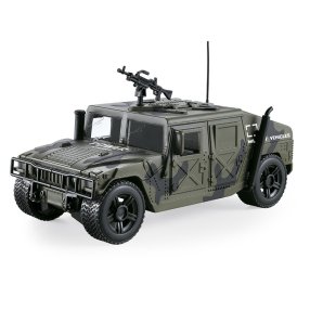 CITY SERVICE CAR - 1:16 Vojenské obrnené vozidlo tmavé maskovanie