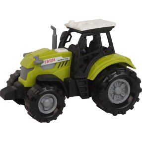 FARM SERVICE - Traktor so zvukmi a svetlami - zeleno-červený