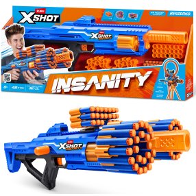 X-SHOT Insanity Berzerko - 48 šípok