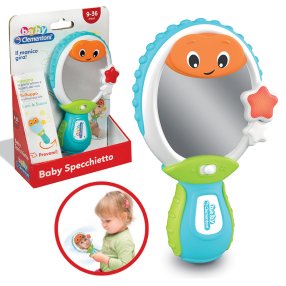 Baby Clementoni - Hrkálka zrkadlo