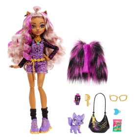 Monster High bábika monsterka - Clawdeen