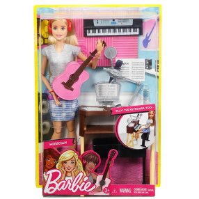 Barbie MUZIKANTKA herná sada BLONDÝNKA