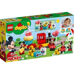 LEGO® DUPLO® ǀ Disney 10941 Narodeninový vláčik Mickeyho a Minnie