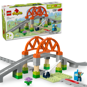 LEGO® DUPLO® 10426 Železničný most a koľaje – rozširujúca sada