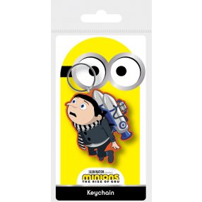 Kľúčenka gumová Mimoni - Gru Jetpack