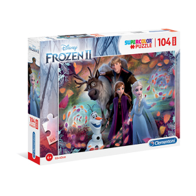 Clementoni - Puzzle Maxi 104 Frozen 2