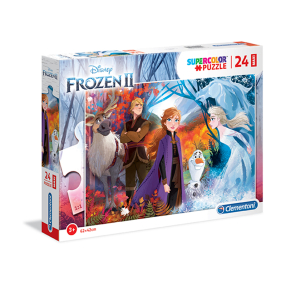 Clementoni - Puzzle Maxi 24 Frozen 2