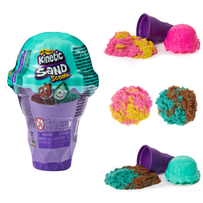 Spin Master Kinetic Sand VOŇAVÉ ZMRZLINOVÉ KORNOUTY