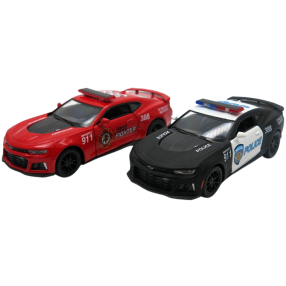 Kovový model - Auto 2017 Camaro ZL1 Polícia - Hasiči