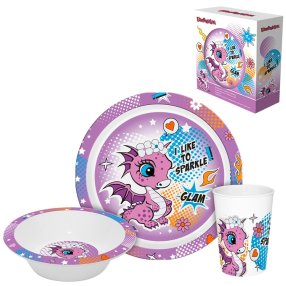 Dragonina jedálenský set 3ks