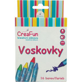 Voskovky 16 farieb