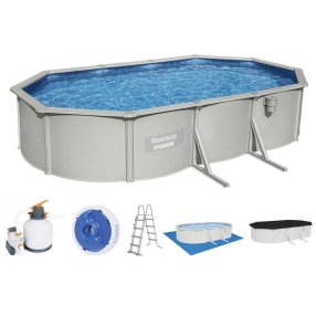 BESTWAY 56369 - Bazén s konštrukciou Hydrium 6.1 x 3.6 x 1.2 m + PIESKOVÁ FILTRÁCIA