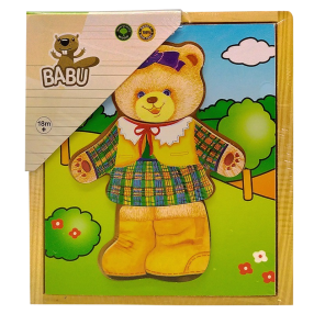 BABU - Šatníková skriňa - medvedia slečna