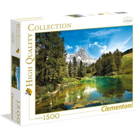 Clementoni - Puzzle 1500 Modré jazero