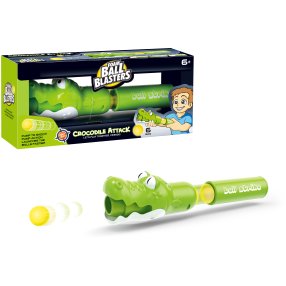 Airsoftová zbraň Krokodíl so 6 loptičkami