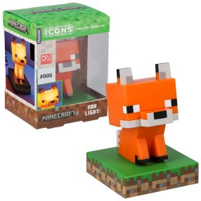 LED lampička Minecraft Líška