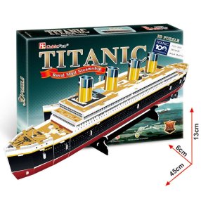 CubicFun - Puzzle 3D Titanic - 35 dielikov