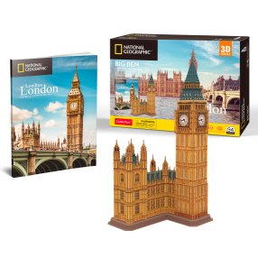CubicFun - Puzzle 3D National Geographic - Big Ben 94 dielikov