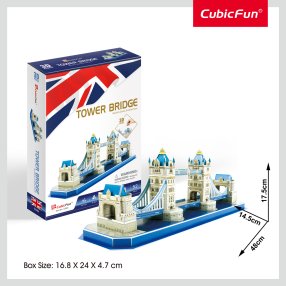 CubicFun - Puzzle 3D Tower Bridge - 52 dielikov
