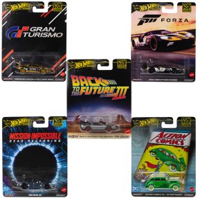 Hot Wheels Prémiový angličák pop Pop Culture - viac druhov