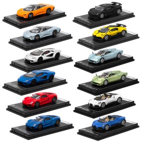 Kovový Hypercar League Collection H1324 - 12 modelov