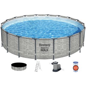 BESTWAY 5618Y - Bazén s konštrukciou Steel Pro Max 549 x 122 cm + kartušová filtrácia