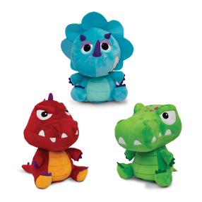 Dinosaurus vo vajíčku - 3 druhy