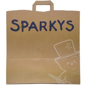 Papierová taška SPARKYS - veľká