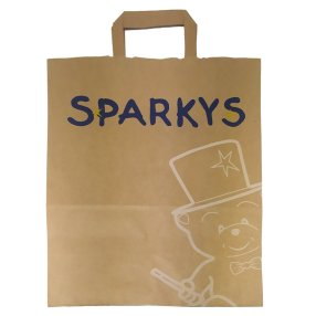 Papierová taška SPARKYS - malá