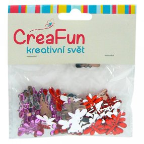 Vážka diamant, 12x20mm, 8 ks