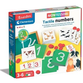 Vzdelávacie hry - Montessori - Hmatové číslice