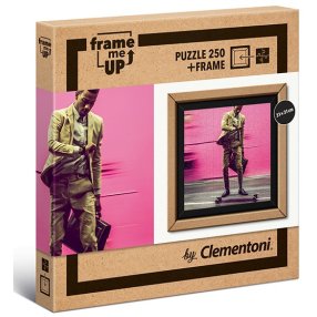 Clementoni - Puzzle 250 + rámček Žiť rýchlejšie