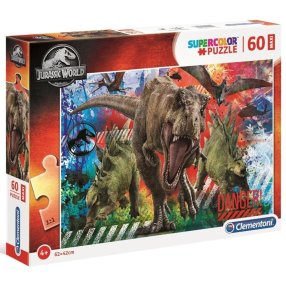 Clementoni - Puzzle Maxi 60 Jurský svet
