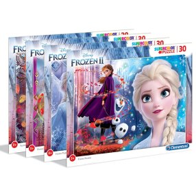 Clementoni - Puzzle 30 Frozen 2 - viac druhov