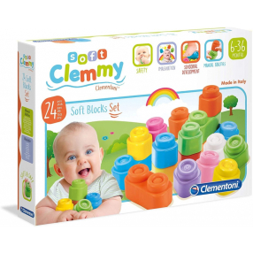 Baby Clementoni - Clemmy 24 kostek