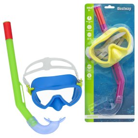 BESTWAY 24036 - Potápačská maska ​​so šnorchlom Crusader Essential od 3 rokov viac druhov
