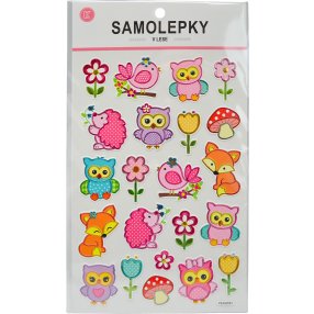 Samolepky - Zvieratká z lesa