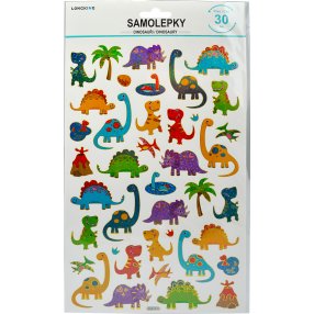 Samolepky - Dinosaury 30 ks