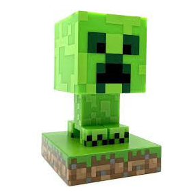 LED lampička Minecraft - Creeper