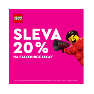 SLEVA 20% na všechny stavebnice LEGO®