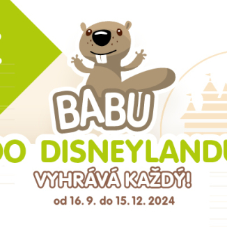 SOUTĚŽ S BOBREM BABU DO DISNEYLANDU