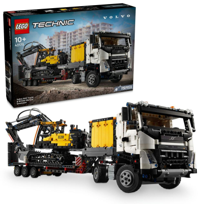 LEGO® Technic 42175 Nákladní auto Volvo FMX a elektrický bagr Volvo EC230